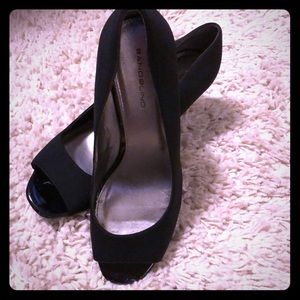 Bandolino open toe heels